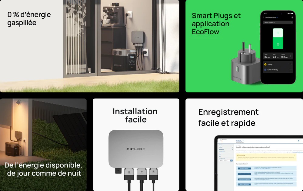 Prise connectée EcoFlow Smart Plug